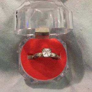 Diamond costume ring